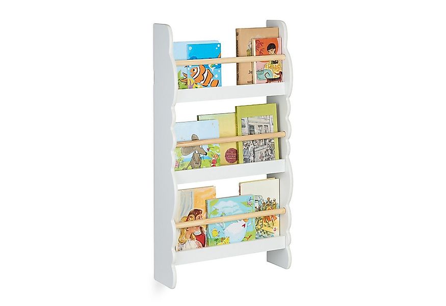 relaxdays Kinderregal Bücherregal Kinder Wolke günstig online kaufen