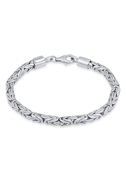 Kuzzoi Silberarmband Herren Königskette Rund 925 günstig online kaufen