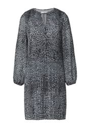 comma Minikleid Kleid Plissiertes Chiffonkleid mit günstig online kaufen