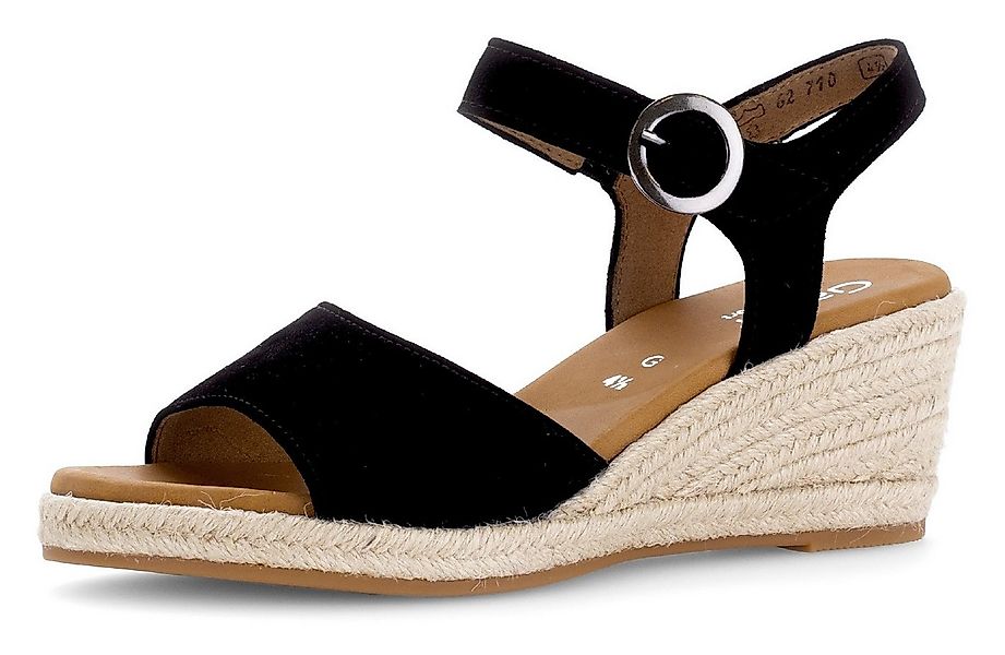 Gabor ATHEN Keilsandalette, Sommerschuh, Riemchensandale, mit Klettverschlu günstig online kaufen