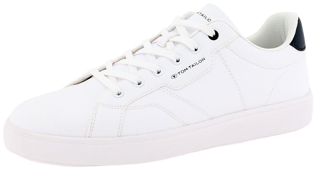TOM TAILOR Sneaker, Kontrastbesatz an der günstig online kaufen