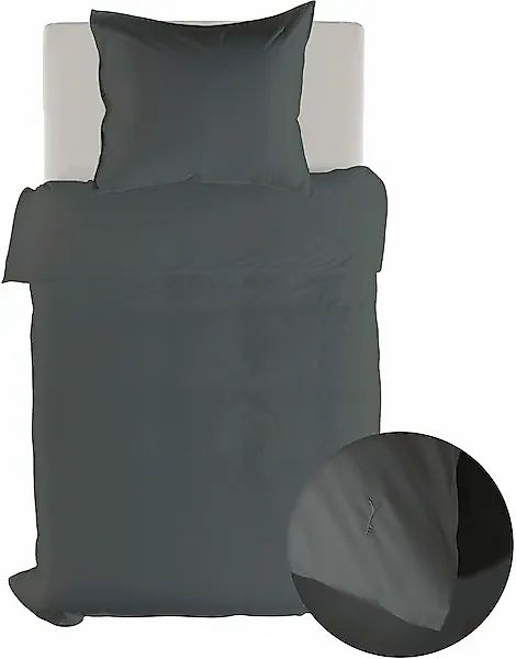 YELLOW Bettwäsche »Suite-Mumbai« 2 Stk. tlg. Uni Design, 100% Baumwolle ab günstig online kaufen