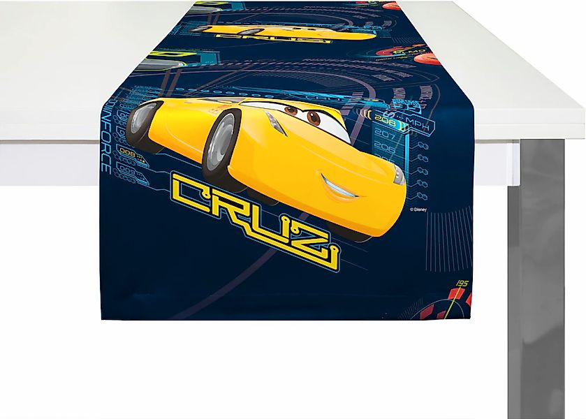 Wirth Tischläufer "Cars Cruz" Walt Disney günstig online kaufen