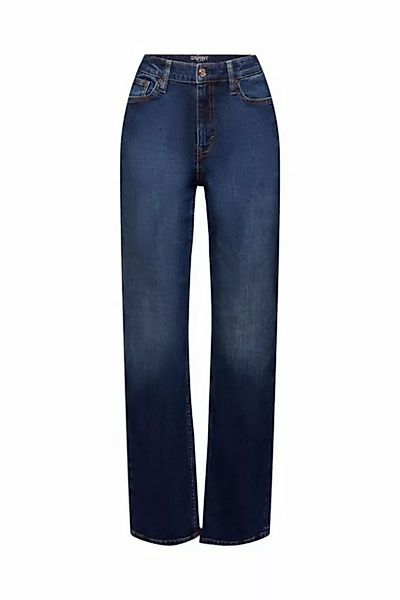 Esprit Straight-Jeans Retro-Jeans mit gerader Passform und hohem Bund günstig online kaufen
