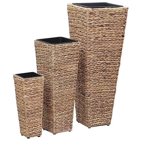 vidaXL Blumentopf Blumenkübel 3 Stk. Wasserhyazinthe günstig online kaufen