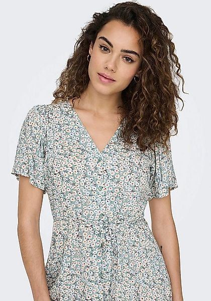 ONLY Minikleid ONLEVIDA S/S SHORT DRESS WVN NOOS Viskose, regular fit, V-Au günstig online kaufen