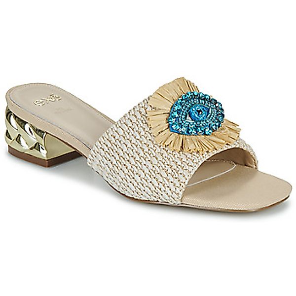 Exé Shoes  Pantoffeln KATY-424-RAFFIA-BEIGE günstig online kaufen