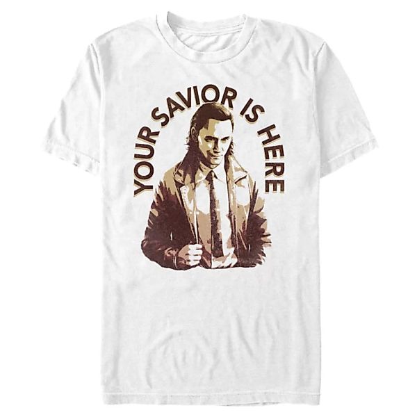 Marvel - Loki - Loki Your Savior Is Here - Männer T-Shirt günstig online kaufen