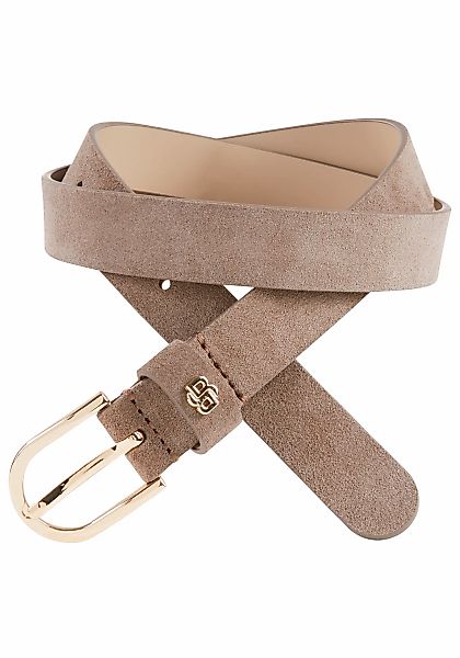 BOSS Ledergürtel "Scarlet BB Sz25", mit Monogramm-Label günstig online kaufen