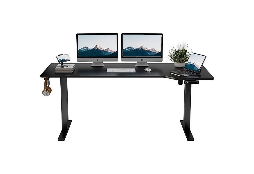 HOMALL Schreibtisch höhenverstellbaren Schreibtisch elektrischen 160*70/180 günstig online kaufen