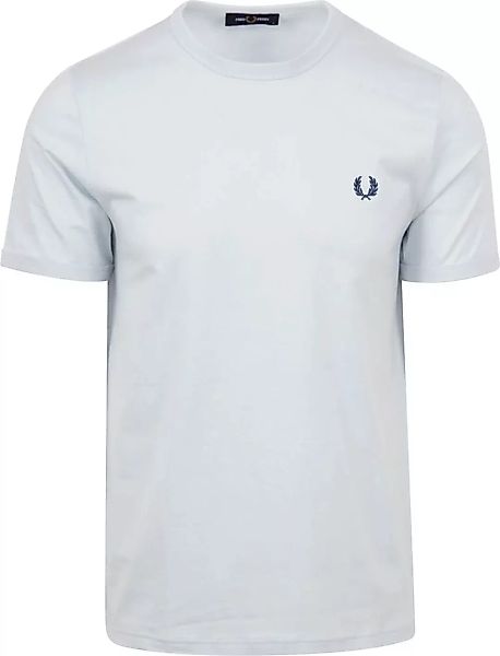 Fred Perry Ringer T-Shirt hellblau - Größe XXL günstig online kaufen
