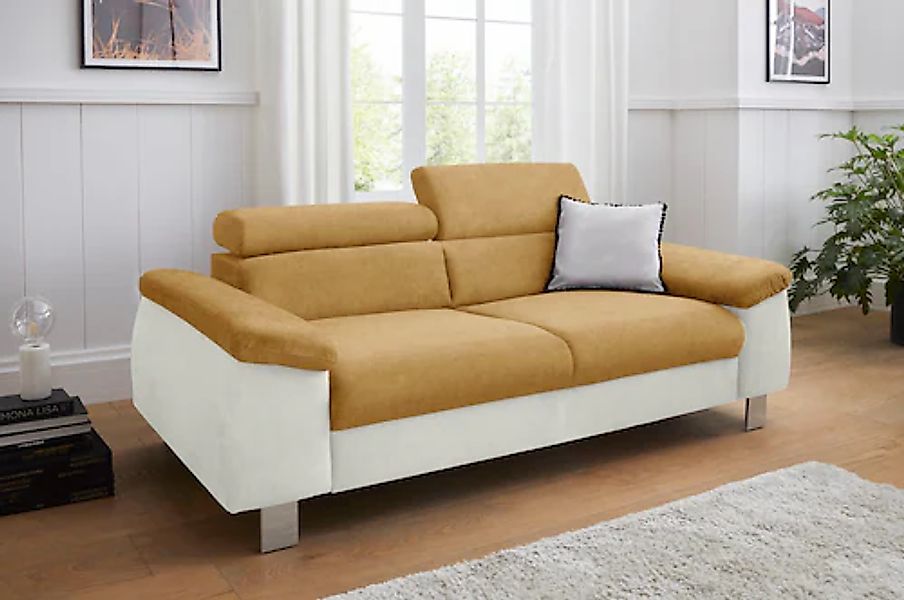 COTTA Polstergarnitur »Komaris«, (Set), Set bestehend aus: 3-Sitzer mit Kop günstig online kaufen