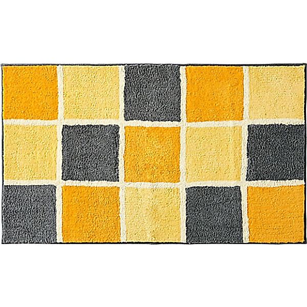 REDBEST Badematte Badematte "Los Angeles", Höhe 20 mm, eckig, Karo günstig online kaufen