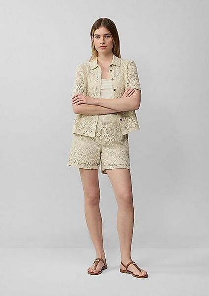 s.Oliver Shorts Relaxed-Fit-Shorts aus Häkelspitze mit Jerseyfutter günstig online kaufen