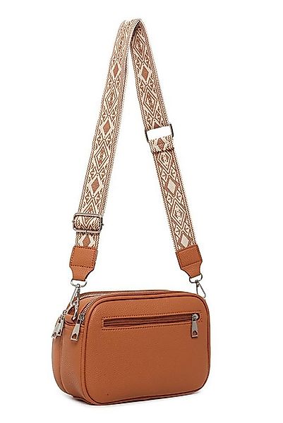 ITALYSHOP24 Schultertasche Damen Umhängetasche Brusttasche Shopper CrossOve günstig online kaufen