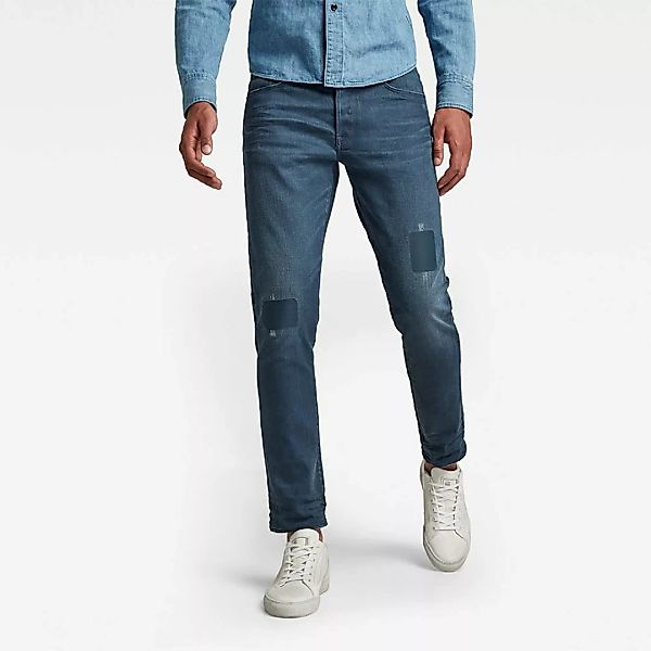 G-star 3301 Slim Jeans 29 Worn In Rivulet Patch Restored günstig online kaufen