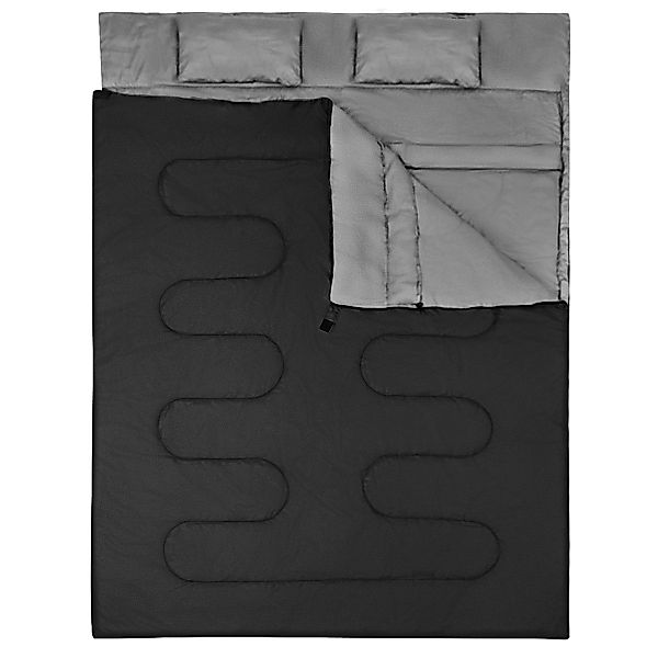 COSTWAY Doppelschlafsack, 220x150cm, 2 Personen+Kissen, 3 günstig online kaufen