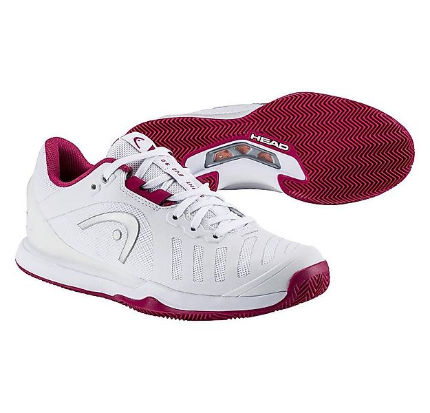Head Sprint Evo 3.0 Clay/Sandplatz weiss/burgund Damen Tennisschuh günstig online kaufen