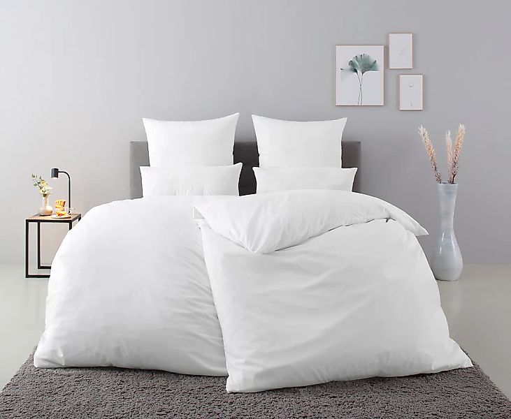 my home Bettwäsche "Desner" 3 Stk. tlg. Premium Qualität, 100 % Polyester, günstig online kaufen