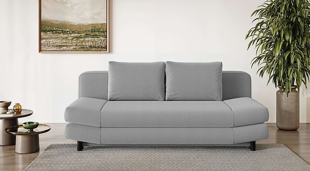 Home affaire 3-Sitzer "LENNARA Schlafsofa mit Bettkasten, Maße B/T/H: 209/9 günstig online kaufen
