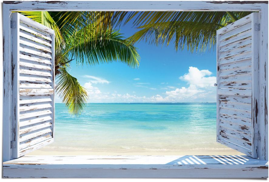 Reinders Poster "Strandblick" 1 Stk. tlg. günstig online kaufen