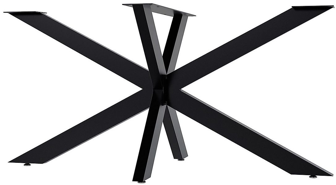 CLP Esstisch Hardwick (1er), Metallbeine für DIY-Tischkufen, Bodenschoner günstig online kaufen