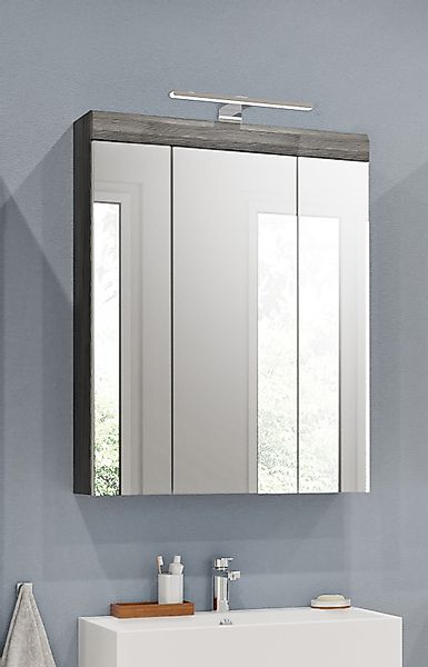 INOSIGN Spiegelschrank "Siena, Breite 60cm, inkl. Beleuchtung, 3 Spiegeltür günstig online kaufen