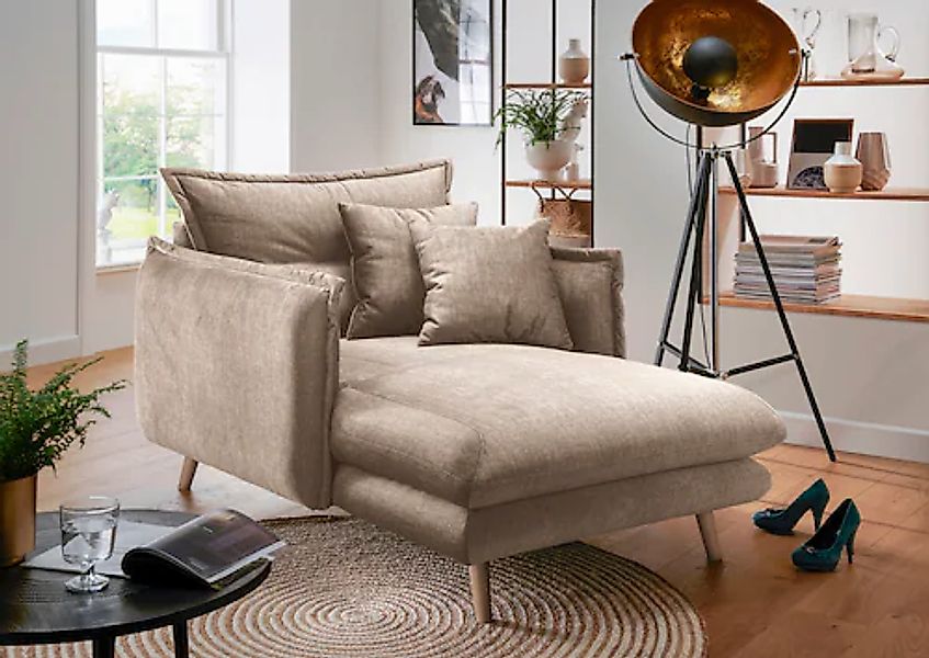 Home affaire Loveseat »Lazio« moderner Sessel mit einer bequemen Polsterung günstig online kaufen