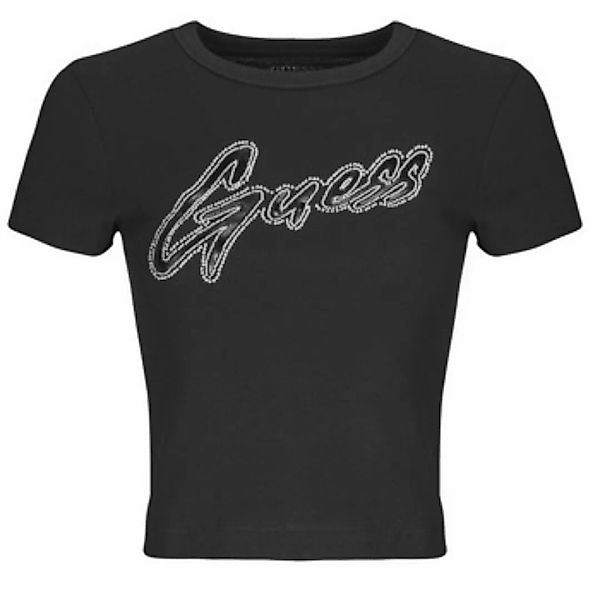 Guess  T-Shirt RIB LOGO günstig online kaufen