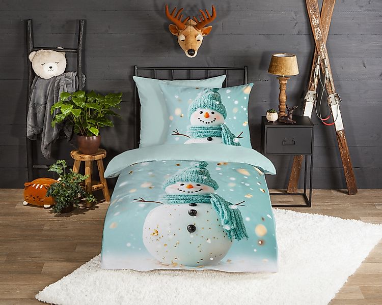 good morning Kinderbettwäsche »Pierre« 2 Stk. tlg. Flanell Biber, 135x200, günstig online kaufen