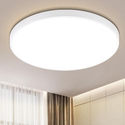 Nettlife LED Panel Schwarz Badezimmer Rund günstig online kaufen