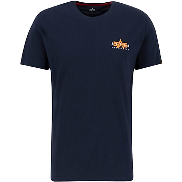 Alpha  T-Shirt Puff Print Logo BP T - rep.blue günstig online kaufen