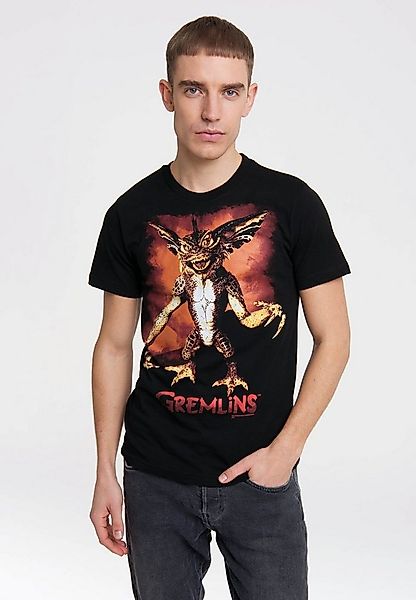 LOGOSHIRT T-Shirt Gremlins - Monster mit weltberühmtem Gremlin-Frontprint günstig online kaufen