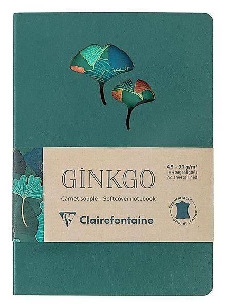 CLAIREFONTAINE Einsteck-Fotoalbum 4x Notizbuch Leder A5 72 Blatt 115949C, L günstig online kaufen