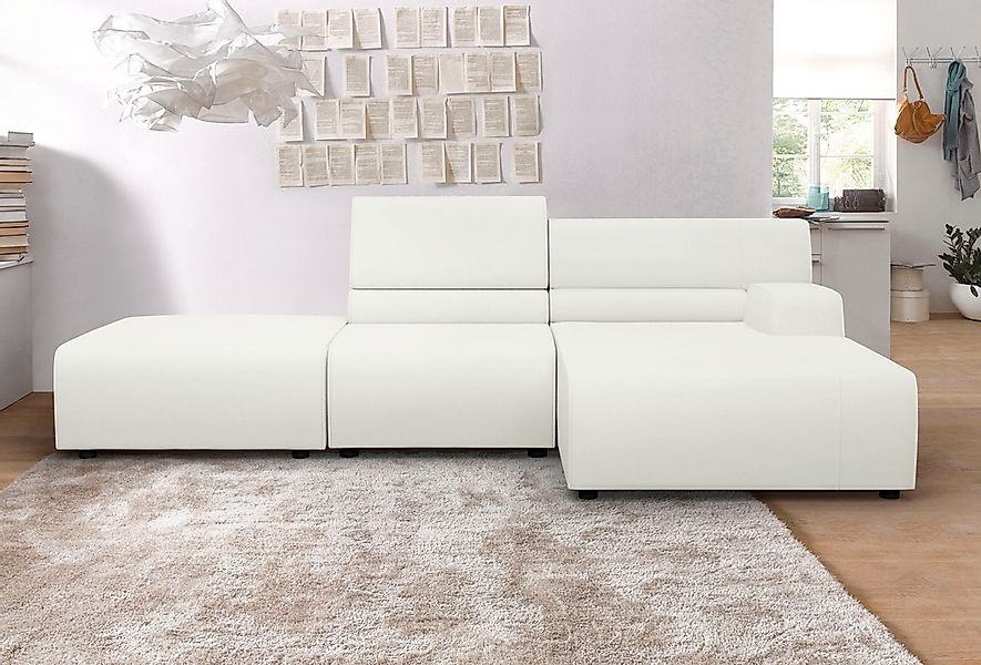 Egoitaliano Ecksofa »Babouche, Designsofa mit außergewöhnlichem Sitzkomfort günstig online kaufen