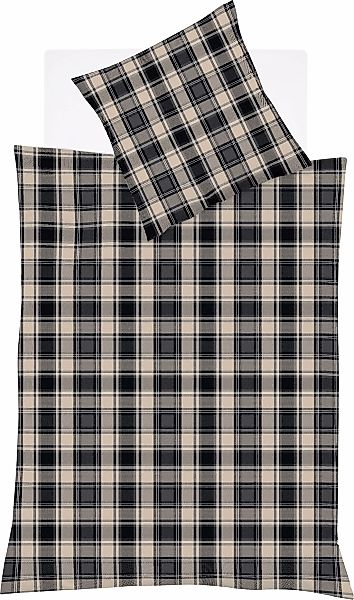 fleuresse Bettwäsche "Lech 4264" 3 Stk. tlg. Edelflanell, Baumwolle, in Gr. günstig online kaufen