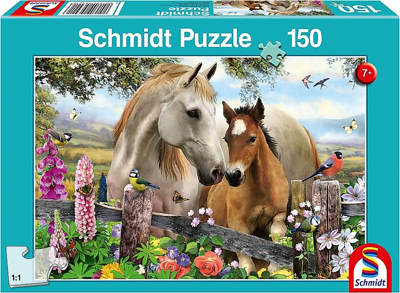 Schmidt Spiele Puzzle Stute und Fohlen, günstig online kaufen