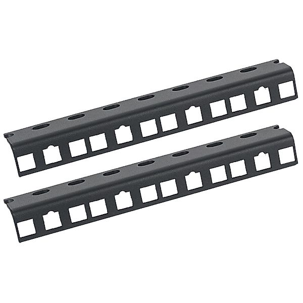 HMF 66804 Rackschiene für Serverschrank 2 Stück 10 Zoll 4 HE Schwarz günstig online kaufen