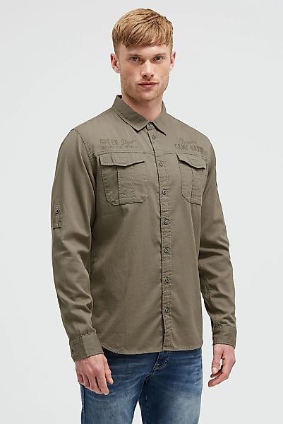 CAMP DAVID Langarmhemd mit Klappentaschen günstig online kaufen