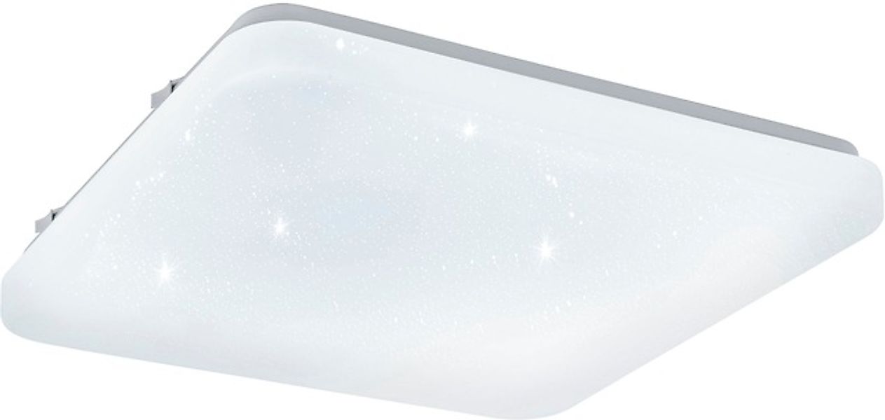 EGLO LED Deckenleuchte »FRANIA-S«, LED-Board, Warmweiß, weiß / L28 x H7 x B günstig online kaufen