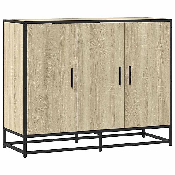vidaXL Sideboard Sonoma-Eiche 94x35x76 cm Holzwerkstoff 849005 günstig online kaufen