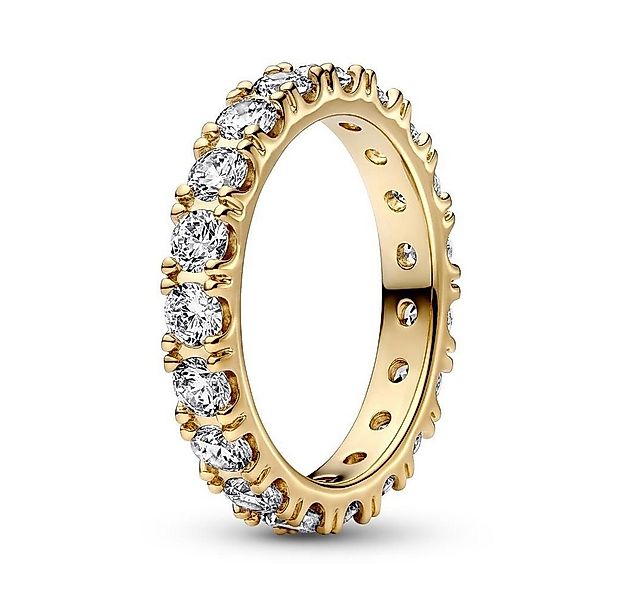 Pandora Fingerring PANDORA Eternity Ring für Damen, goldfarben mit Zirkonia günstig online kaufen