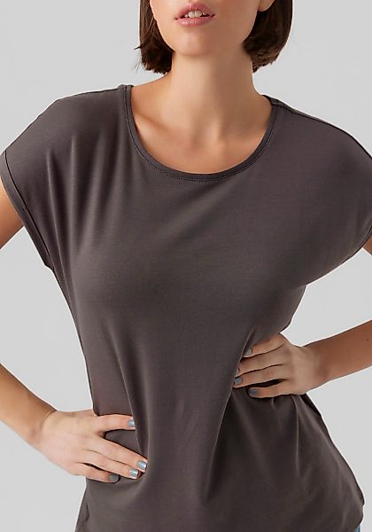 Vero Moda Rundhalsshirt VMAVA PLAIN SS günstig online kaufen