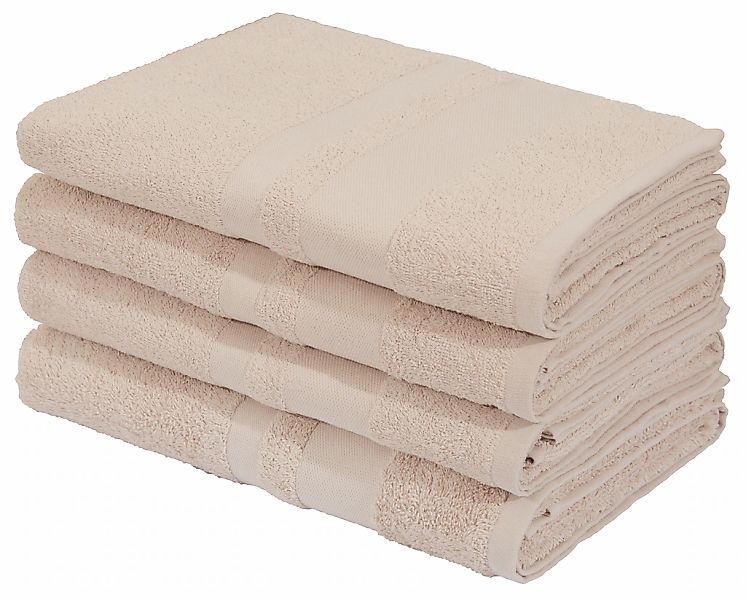 my home Duschtücher "Vanessa, als Set und Serie erhältlich, 4 Duschtücher, günstig online kaufen