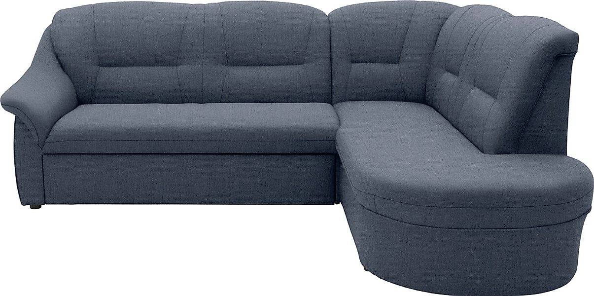 DOMO collection Ecksofa "Faenza für kleine Räume, Stellmaße 232,176cm, komf günstig online kaufen