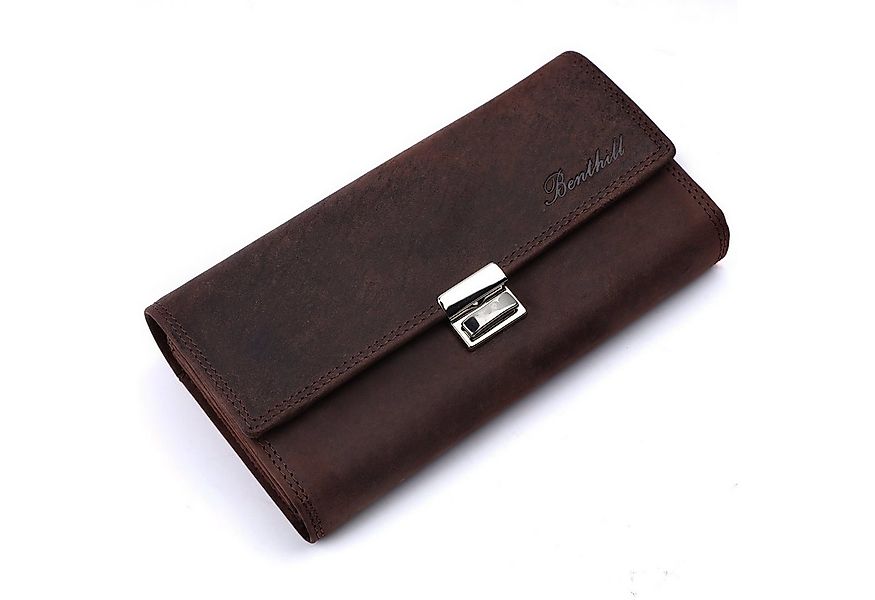 Benthill Geldbörse Kellner Echt Leder Kellnerportemonnaie RFID Schutz Profi günstig online kaufen