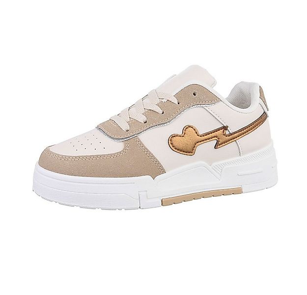 Ital-Design Damen Low-Top Freizeit Sneaker (86344918) Keilabsatz/Wedge Snea günstig online kaufen