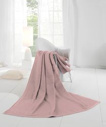 Biederlack Wohndecke "Cotton Home" im Uni Design, Kuscheldecke günstig online kaufen