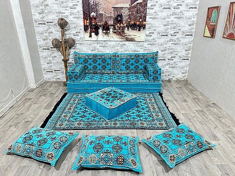 CaddeBuy Sofa Arabische Ecke Majlis, Sitzkissen, Orientalisches Sofa, Kelim günstig online kaufen