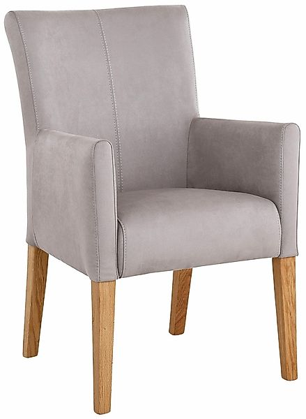 Home affaire Armlehnstuhl »King BESTSELLER!«, Luxus-Microfaser, Esszimmerst günstig online kaufen